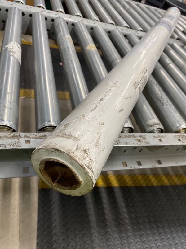 Photo 1 of *Ends damage/dirty* RUSPEPA White Kraft Paper Roll - 48 inches x 100 feet - Recyclable Paper Perfect for Wrapping, Craft, Packing, Floor Covering, Dunnage, Parcel, Table Runner