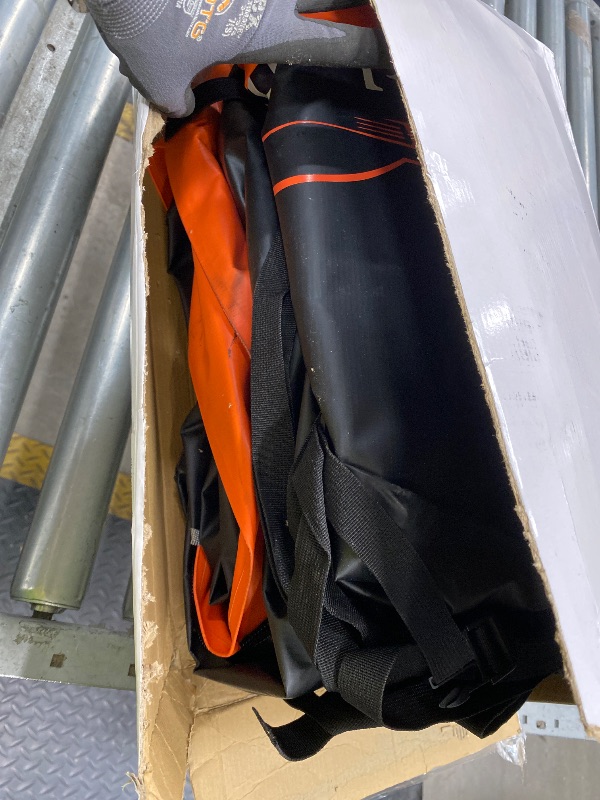 Photo 1 of *Used* FIVKLEMNZ 30 Cubic Car Rooftop Cargo Carrier Roof Bag Waterproof for All Top of Vehicle with/Without Rack Includes Topper Anti-Slip Mat + Reinforced Straps + 6 Door Hooks + Luggage Lock