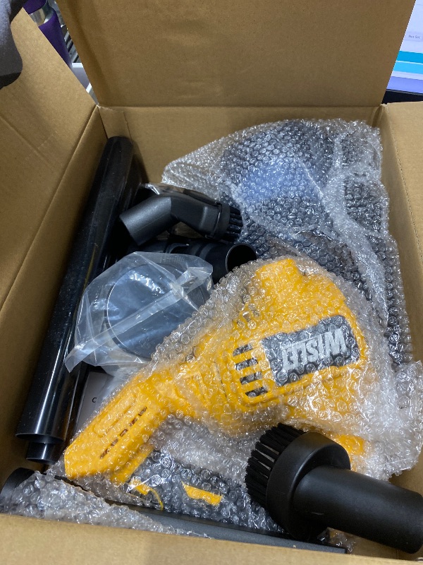 Photo 1 of *Dirty* Cordless Handheld Vacuum Cleaner Compatible with DeWalt 20V Battery(Tool Only,No Battery),16000Pa Portable Vacuum with 2 HEPA Filters & 4 Attachments,Lightweight 2.2 lbs for Car,Home & Garage Cleaning