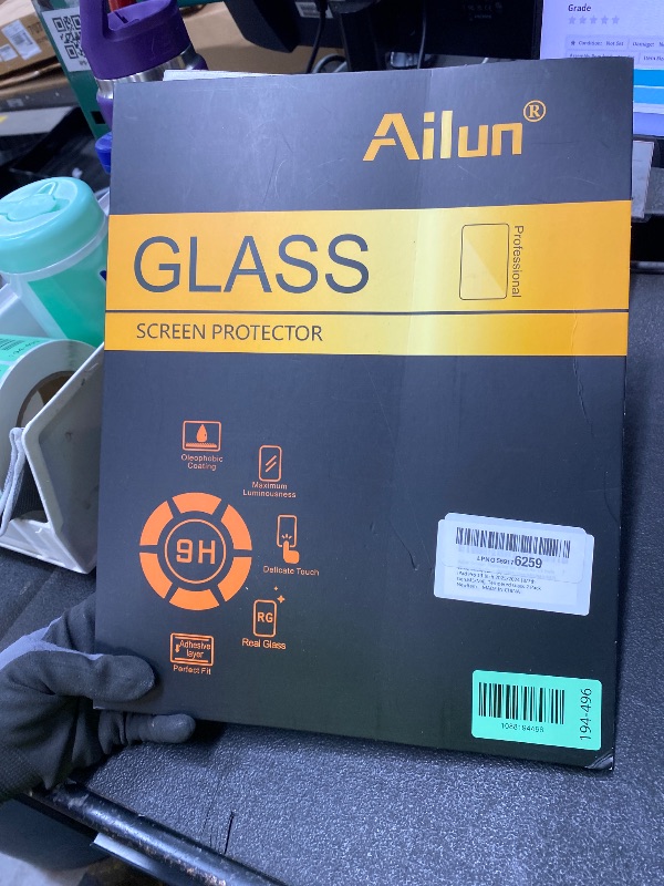 Photo 1 of *Opened* Ailun Screen Protector for iPad Air 13 Inch 2026/2025/2024 [8/7/6th Gen,M4/M3/M2], iPad Pro 13 Inch 2025/2024 [8/7th Gen,M5/M4], Tempered Glass Face ID Apple Pencil Compatible Case Friendly 2 Pack