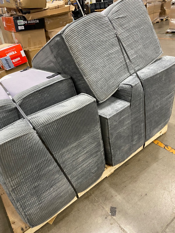 Photo 1 of *Dirty* Four piece Modular Couch set