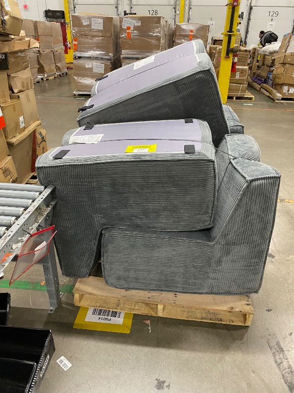 Photo 1 of *Dirty* Four piece Modular Couch set