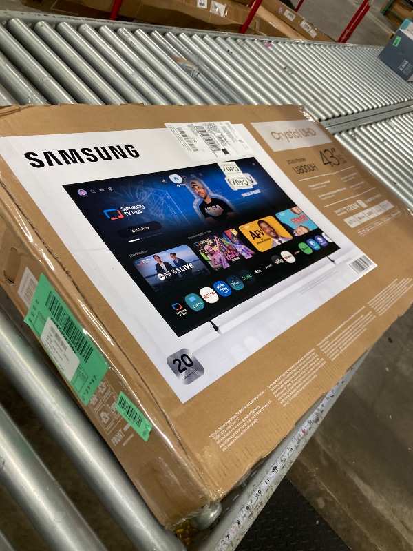 Photo 1 of ** NO REFUNDS-NO RETURNS** Samsung 43-Inch Class U8000H Series Crystal UHD, 4K, Smart TV, 2026 Model