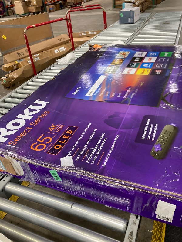 Photo 1 of ** NO REFUNDS - NO RETURNS** Roku 65-Inch Smart TV 2026 – Select Series, 4K QLED TV TV