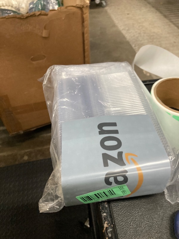 Photo 1 of ***VERY SMALL*MORE LIKE A PLATE FOR DIPS***Zezzxu 200 Pcs Mini Dessert Plates with Forks, Serves 100***VERY SMALL*MORE LIKE A PLATE FOR DIPS***
