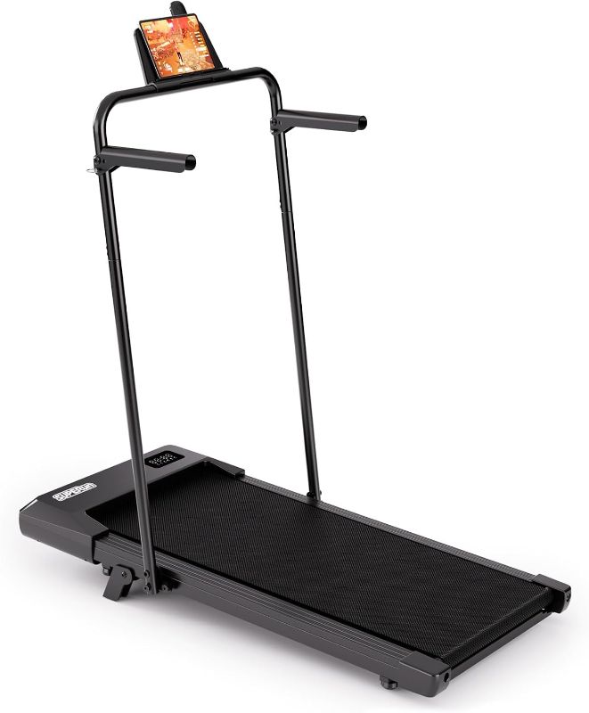 View 1 of **ACTUAL RETAIL IS $111*** Superun Walking Pad with 6% Incline, 3 in 1 Portable Treadmill for Home