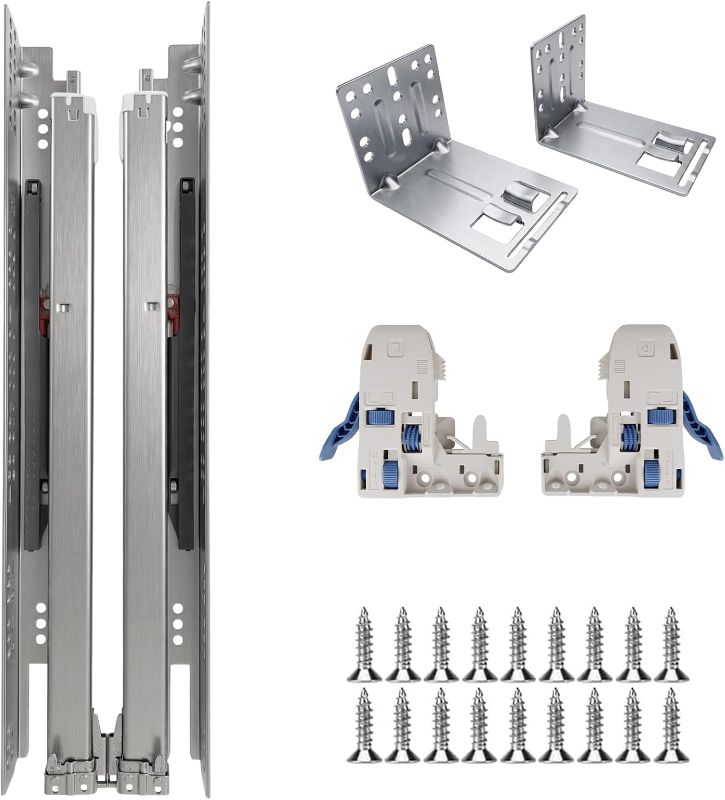 View 1 of 1 pair undermount devices and brackets