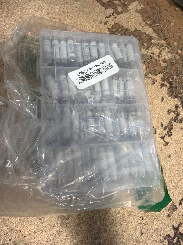 View 2 of 120 Pcs Glass Fuses Assortment Kit 12 Values, Multimeter Ceramic Cartridge Tubes 500V 10x38mm 1A 2A 3A 4A 5A 6A 8A 16A 20A 25A 32A with Plastic Box, Replacement for Stereo Audio Alarm Amplifier