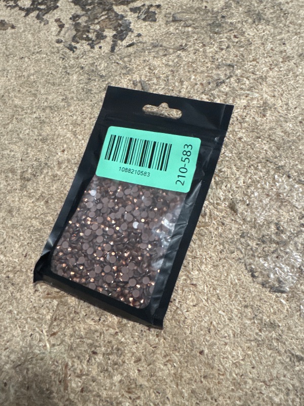 View 2 of 1500 Pieces SS16 4mm Flatback Rhinestones Clear Glasses Round Gems AB Crystals for Nail Art DIY Crafts Clothes Glitter Stones ?Bronze?