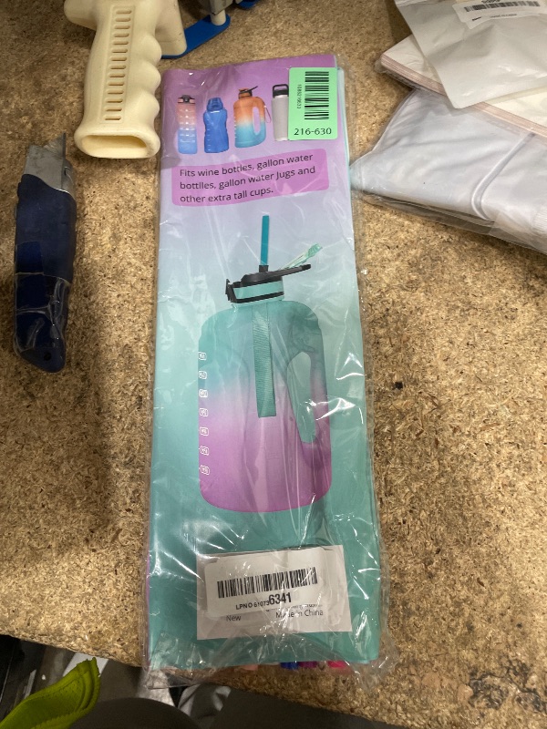 View 2 of 12 Pack Extra Long 14.5 inch Reusable Silicone Straws for Stanley 40 oz Tumbler 1 Gallon 128 75 64 OZ Tumbler, Large Water Bottle -Wine Bottle - Flexible Drinking Straws with 2 Cleaning Brushes