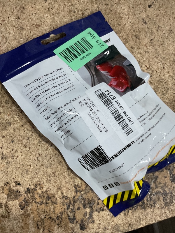 View 2 of 1.45inch Rubber Bottle Jack Pad Adapter Buddy Protector Car Floor Alxe Jack Extension Tool Pinch Weld Side Lifting Disk 37mm Hole for Most 8T 10 Ton Bottle Jacks
