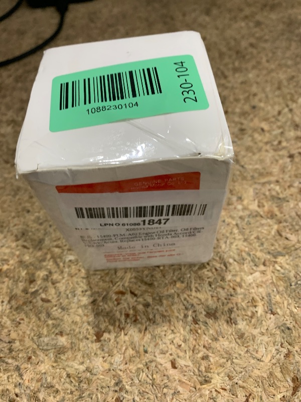 View 2 of 15400-PLM-A02 Engine Oil Filter, Oil Filters Replacement, Compatible with Honda Accord/CR-V/Civic/Acura, Replaces 15400-RTA-003, 15400-PR3-003