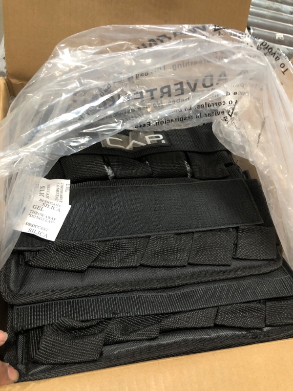 View 3 of **weights not included**CAP 150lb Adjustable Weighted Vest for Men and Women, Strength Training