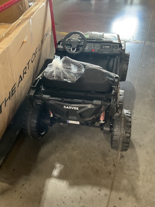 View 5 of (missing charger) GarveeLife 24V 2-Seater Ride-On UTV for Kids