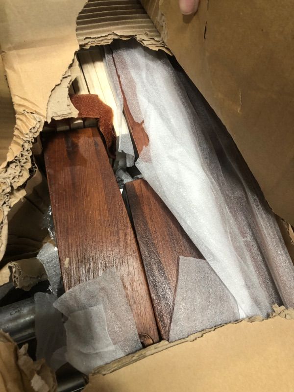 View 2 of **PARTS ONLY*** Mellow Naturalista Classic - 12 Inch Solid Wood Platform Bed with Wooden Slats, No Box Spring Needed, Easy Assembly, Queen, Pine