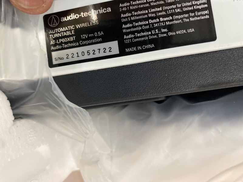 View 2 of ** FOR PARTS ONLY **  Audio-Technica AT-LP60XBT Wireless Turntable