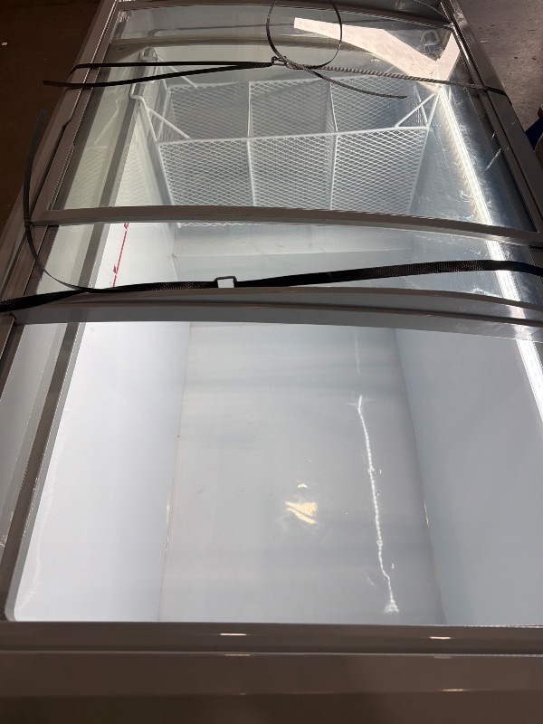 View 5 of 13.5 Cu.Ft Commercial Ice Cream Display Freezer, 51" Gelato Dipping Cabinet with 8 Large 3 Gallon Tubs, Top Open Chest Freezer for Restaurant, Ice Cream Shop, White
