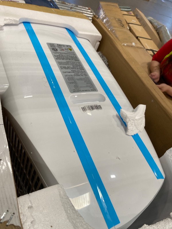 View 3 of **Does not power on** Gasbye 15,000 BTU Dual Hose Portable Air Conditioner, White
