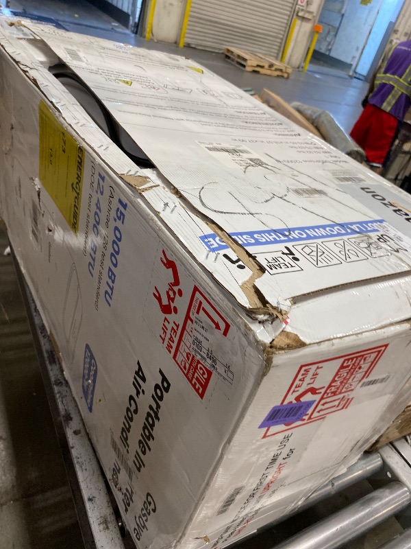 View 4 of **Does not power on** Gasbye 15,000 BTU Dual Hose Portable Air Conditioner, White
