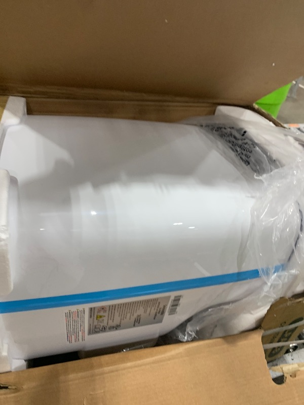 View 3 of **Unable to test** SereneLife Portable Air Conditioner, With Dual Motor, Dehumidifier & Fan | 8,000 BTU AC With Temperature Ranges 64°F–90°F | Fast Powerful Cooling | 3 Fan Speeds, Remote Control, & Window Exhaust Kit