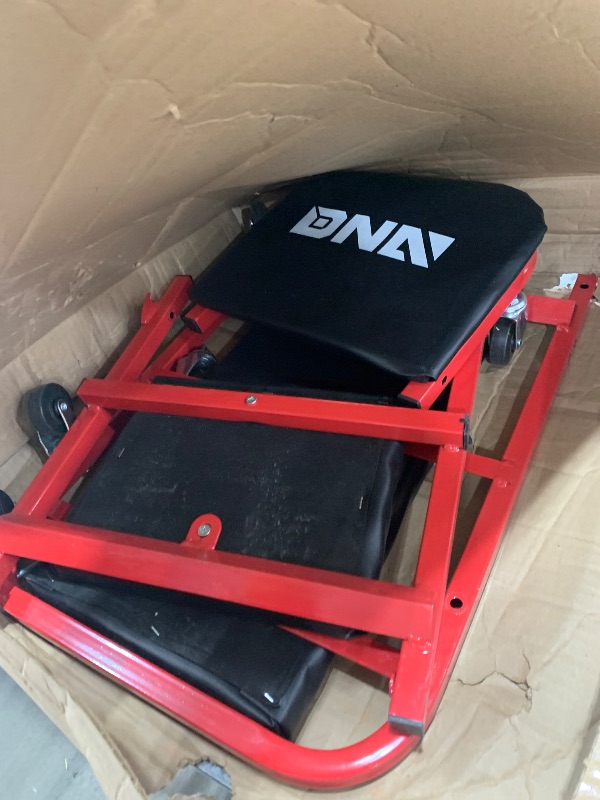 View 2 of **Parts Only** DNA MOTORING 40 Inches 2-in-1 Rolling Car Creeper/Seat