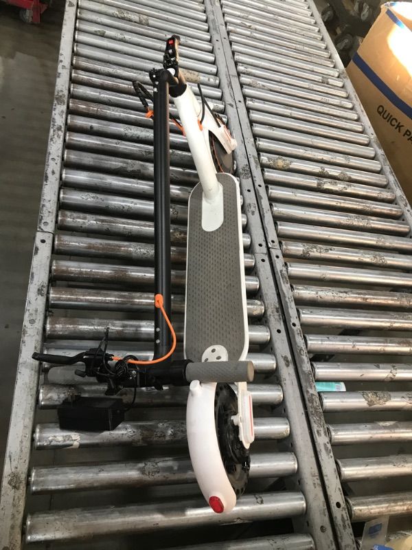 View 3 of **USED***WERHY Electric Scooter, 500W/350W Powerful Motor & 19 MPH Top Speed, 16/25 Miles Range, Folding E Scooter with Dual Braking for Teens and Adults
