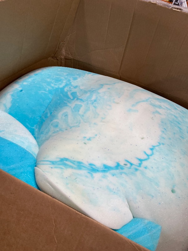 View 2 of **Use** EGO 3 Inch Queen Mattress Topper Gel Memory Foam for Pressure Relief