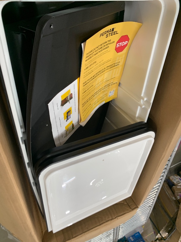 View 4 of ***MISSING PARTS***

Permasteel 80-QT Rolling Cooler with Divider - Black