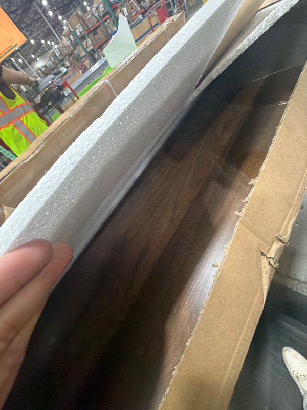 View 2 of 12 inch Deep Floating Shelves for Wall, 72" Wide, Walnut Finish, 1-Pack