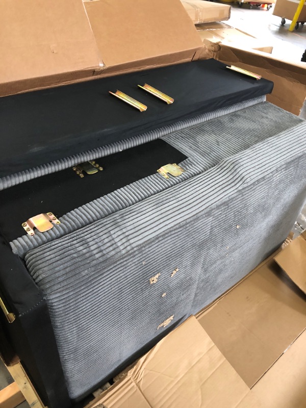 View 4 of *** PARTS ONLY****        Trygoal Sectional Sofa with Pull-Out Storage