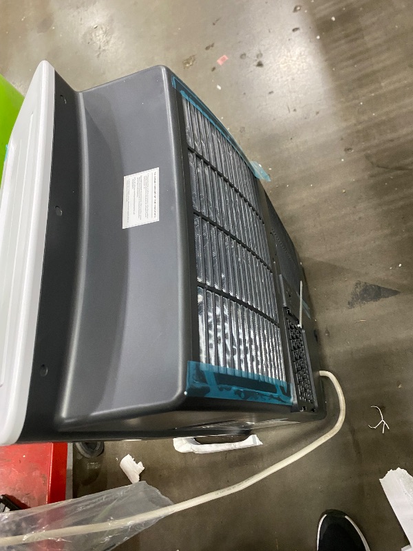 View 4 of . kukoyacs Smart Portable Air Conditioners, 14000 BTU AC Unit Cooling, Dehumidifier & Fan, Auto Evaporation, Touchscreen, Silent Sleep Mode Portable AC with Remote & Ventilation Kit, 45dB