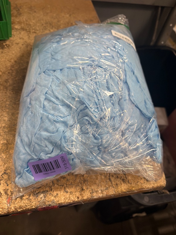 View 2 of 10 Pack Light Blue Cheesecloth Table Runner 17x108 Inch Boho Gauze Cheese Cloth Table Runners for Wedding Party Baby Shower Birthday Home Decor