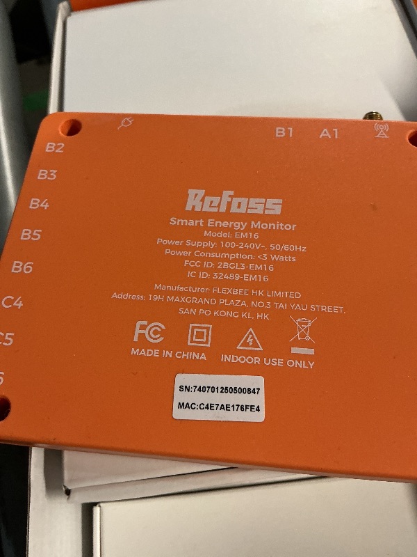 View 4 of Refoss Smart Home Energy Monitor with Open API and Home Assistant