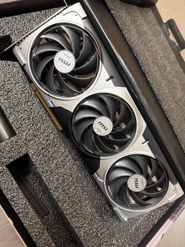 Photo 6 of msi Gaming RTX 5070 Ti 16G Ventus 3X OC Graphics Card