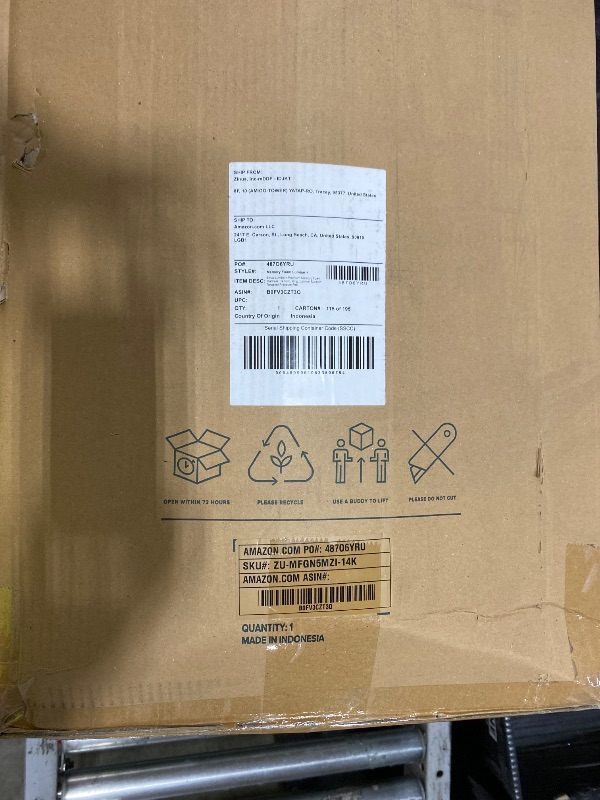 Photo 1 of Zinus Lumbar+ 14" King Memory Foam Mattress