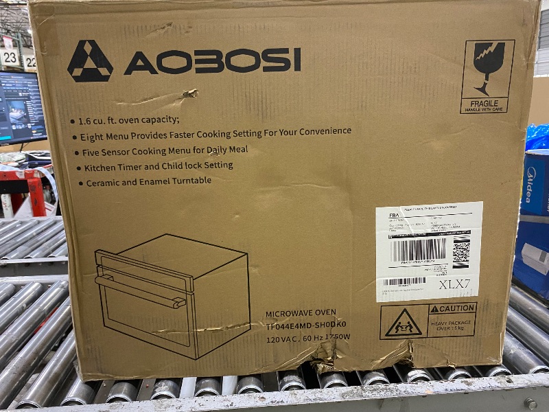 Photo 1 of AAOBOSI 24 Inch Built-in Microwave Convection Oven,1.6Cu.Ft Air Fryer Combo | 1000W,Sensor Cooking & Auto Menu,11-level Power More Than 12 Cooking Modes...