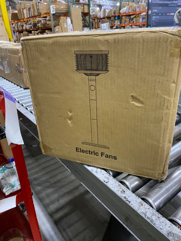 Photo 1 of Spin360 360° Black Floor Fan