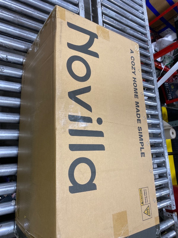 Photo 1 of Novilla Snowfall 12 inch Queen size Mattress in a Box, Hybrid Medium Support Mattresses, Pocket Spring and CertiPUR-US, Pressure Relief & Motion Isolation