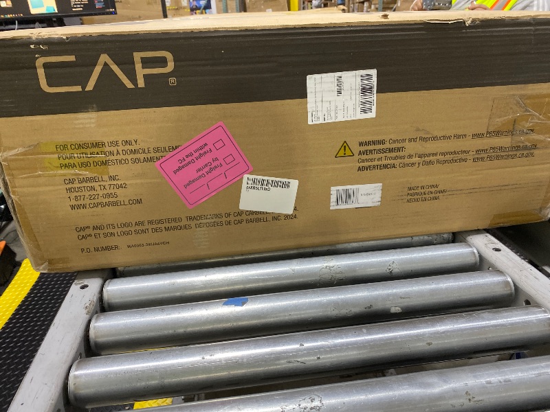 Photo 1 of CAP Barbell Folding Exercise Mat – Durable, Anti-Tear, Thick Padding for Fitness, Aerobics, Gymnastics & Home Workouts. 10' x 4' x 3" thick BLUE