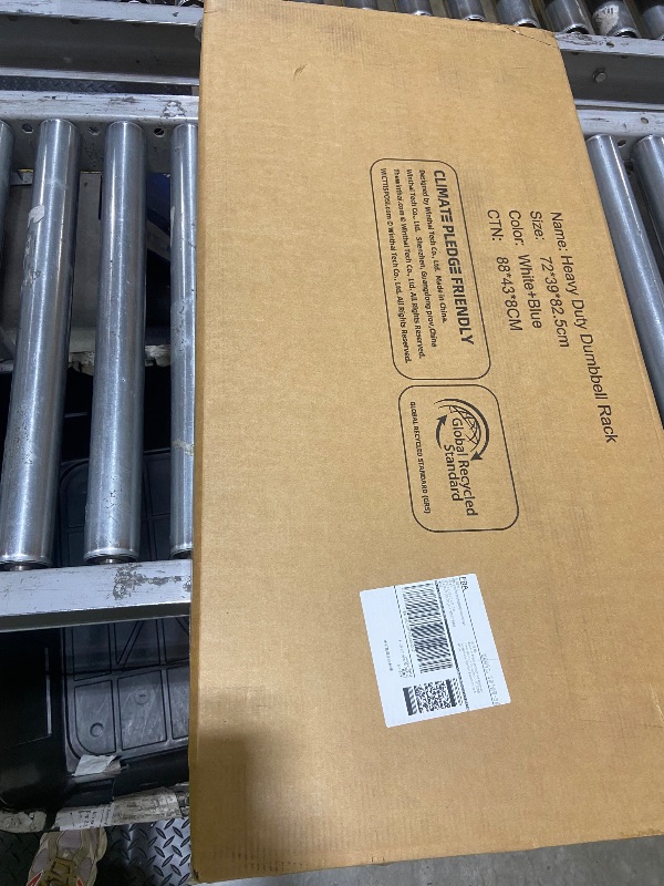 View 3 of WICTTISPOSI 3-Tier Heavy Duty Dumbbell Rack