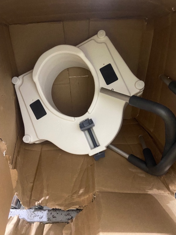 Photo 1 of Drive Medical Raised Toilet Seat with Handles