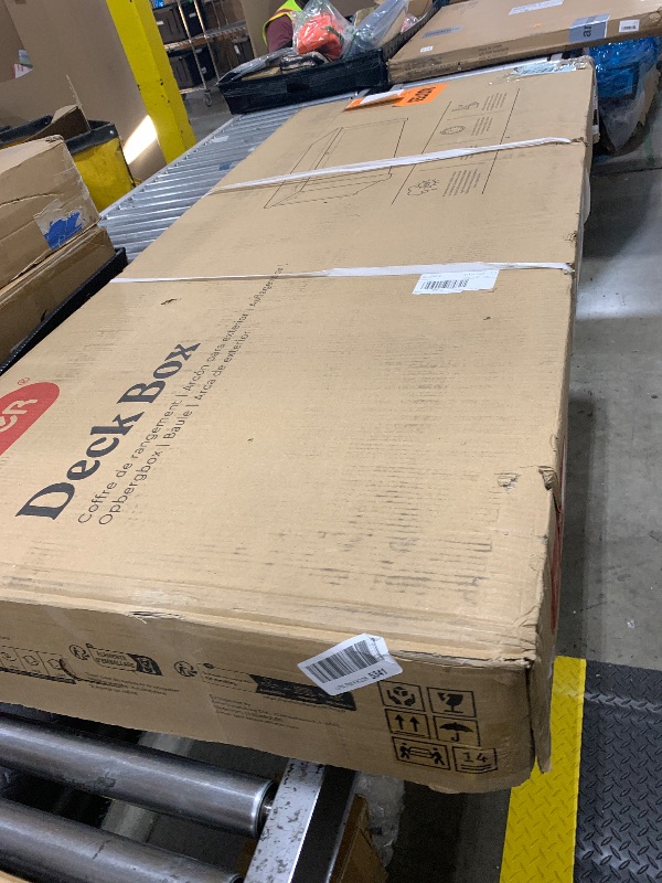 Photo 1 of Keter Westwood 150 Gal Outdoor Deck Box & Bench