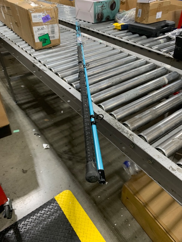 View 2 of Ugly Stik 12' Carbon Surf Spinning Rod, 2 Piece Fishing Rod, Heavy Rod Power, 20-40 lb Line Rating, Lure Rating 4-8 oz