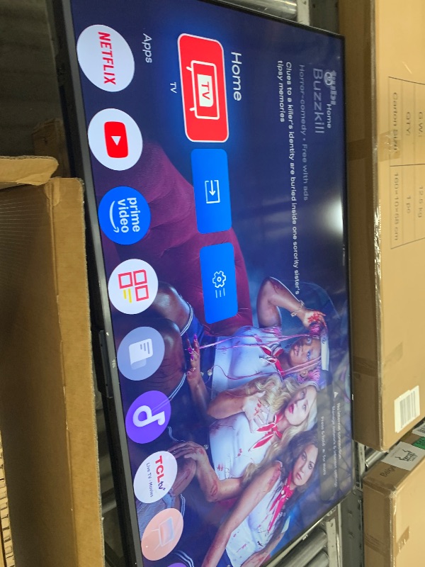 Photo 1 of TCL 55 Inch QM6K Series QLED Mini LED 4K HDR Smart Google TV, 55QM6K