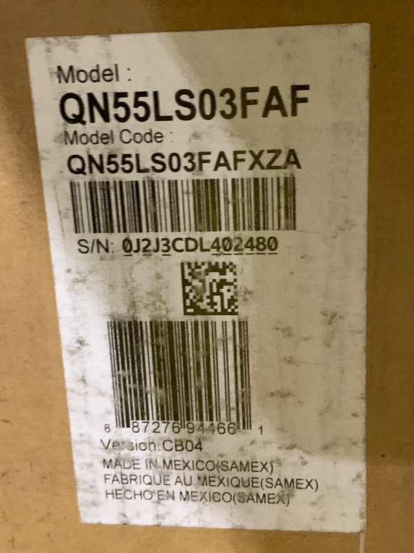 Photo 1 of Samsung 55" The Frame QLED 4K Smart TV
