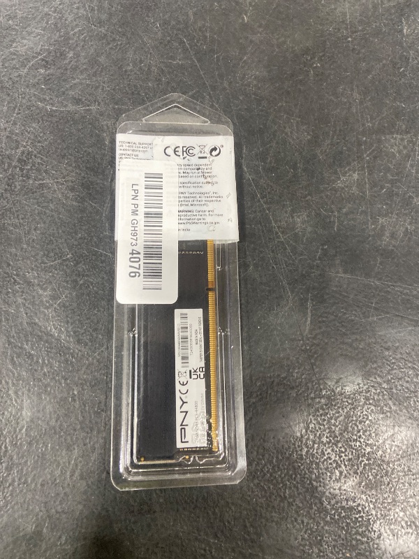 Photo 1 of PNY DDR5 16GB (1x16GB) 5600MHz CL46 Performance Desktop Memory