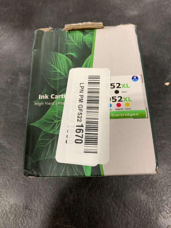 View 2 of EmiGSupply 952XL Ink Cartridges Black Cyan Magenta Yellow