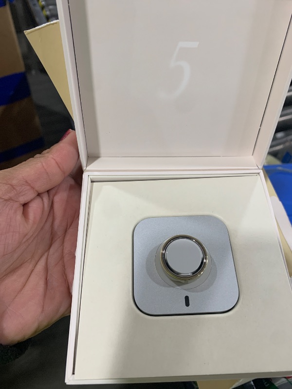 Photo 1 of Oura Ring 5 Smart Ring - Gold - Size 9 - Fitness & Sleep Tracker