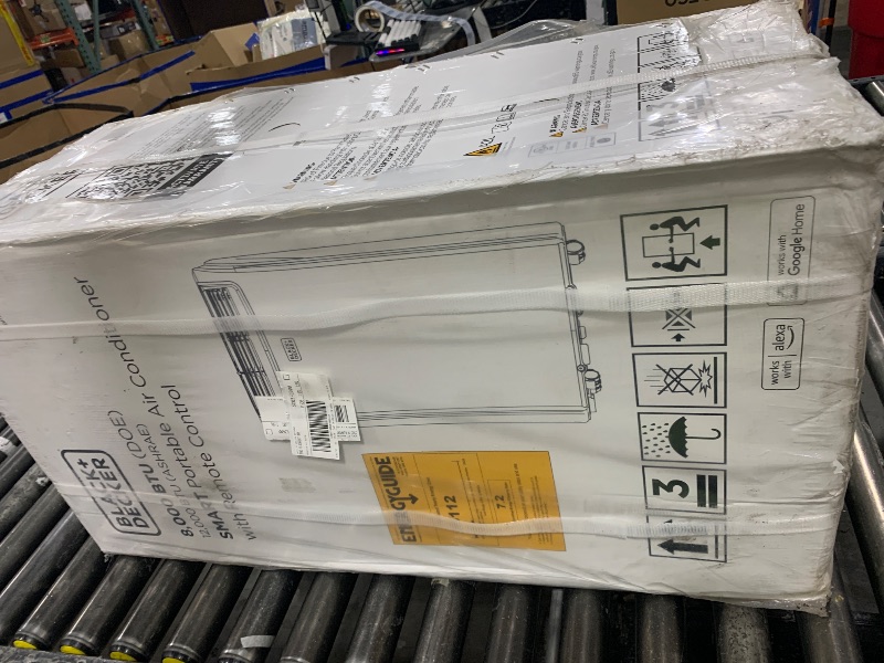 View 2 of BLACK+DECKER Smart Portable Air Conditioner, 12,000 BTU, BPACT12WT, White