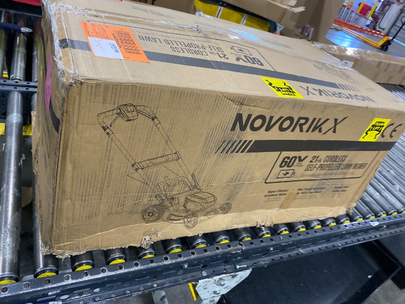 Photo 1 of NovorikX 60V Cordless Self-Propelled Lawn Mower